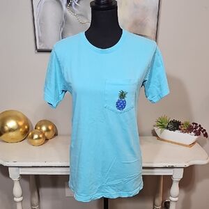 3 for $10 🍍 Royce Sweet & Southern Patriotic Pineapple Pocket Tee Small